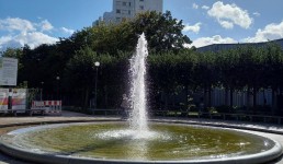 Foto vom Lipschitzbrunnen in Gropiusstadt