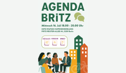 Plakat der Veranstaltung Agenda Britz
