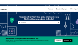 Screenshot von mein.berlin